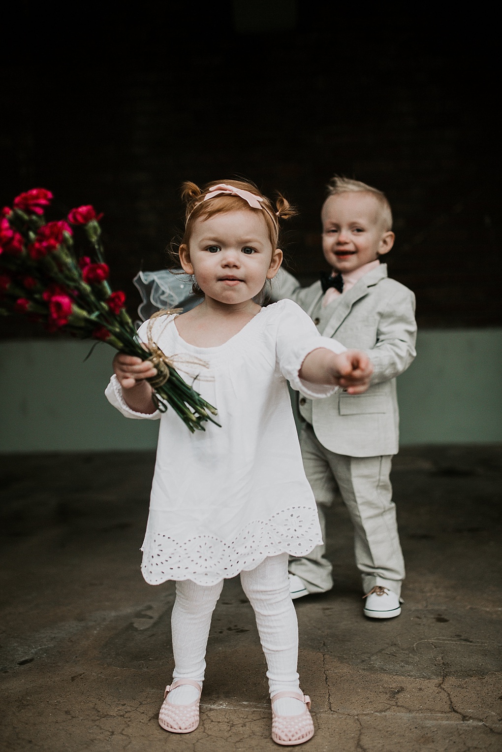 little baby boy and baby girl wedding pictures little boy in janie and jack suit