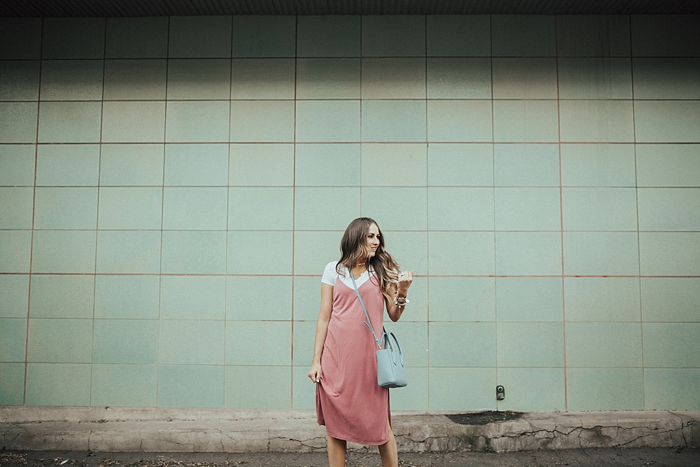 That Pink Slip Dress by Utah fashion blogger Dani Marie