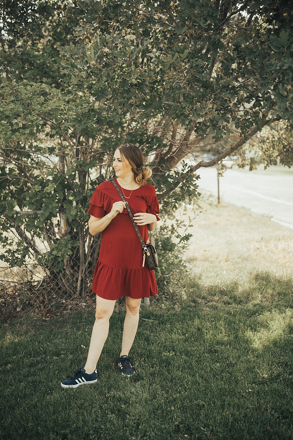 Red Casual Dress: 3 Tips To Dressing Down Dresses by Utah blogger Dani Marie