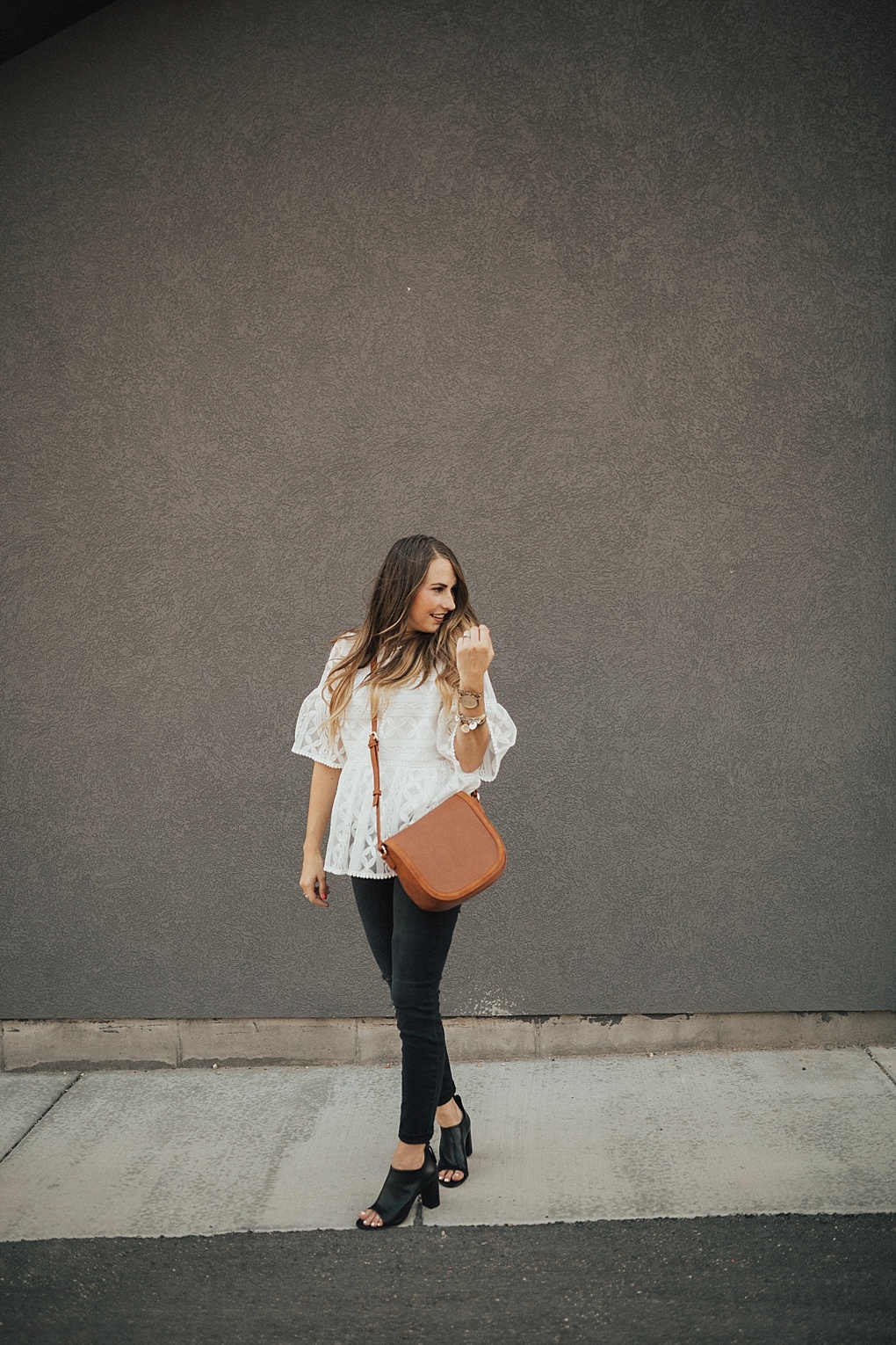 What to Wear with Peep Toe Shoes by Utah fashion blogger Dani Marie