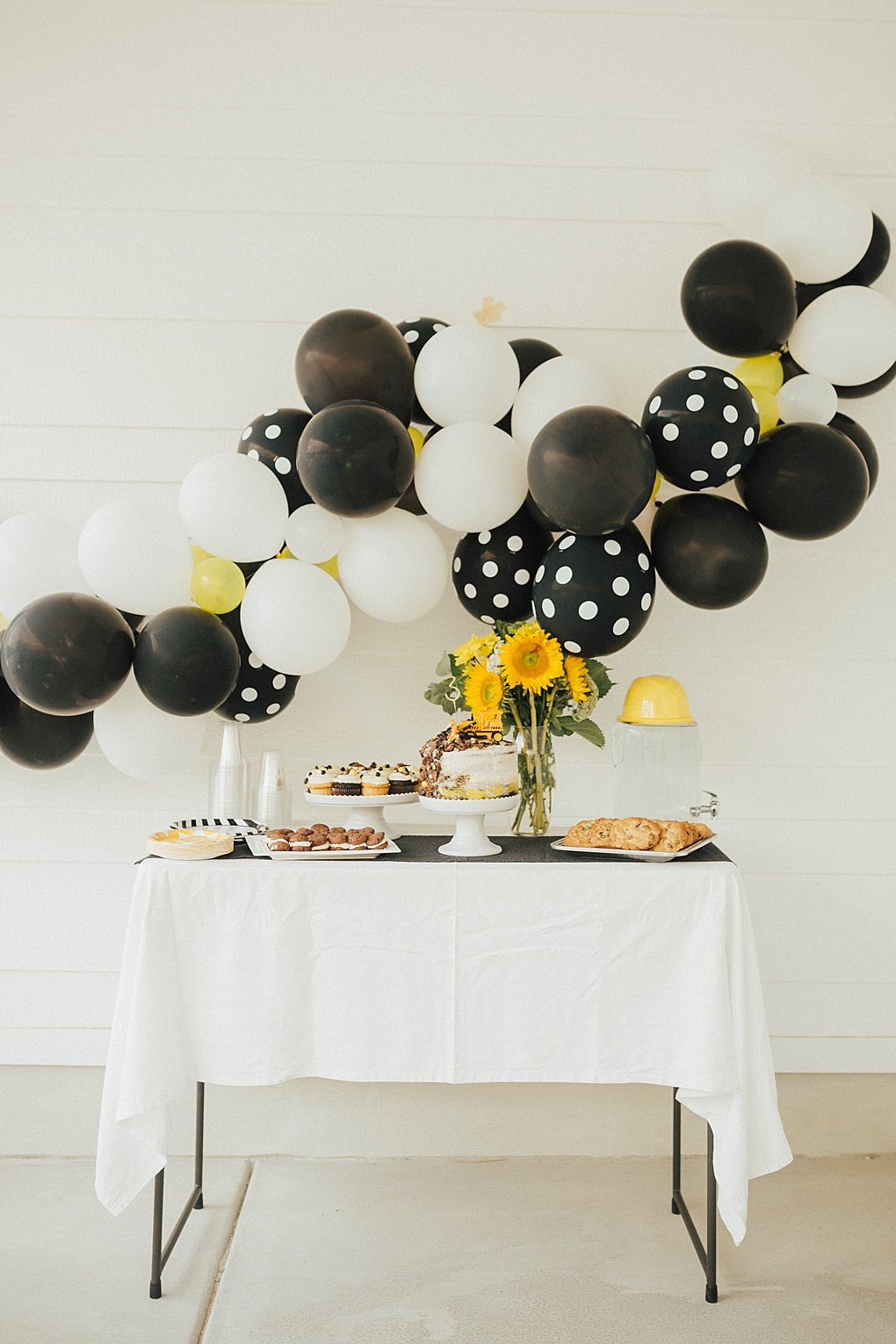 A Modern Tractor Birthday Party by Utah mom blogger Dani Marie