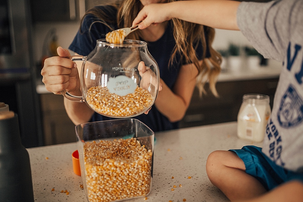 The Perfect Homemade Microwave Popcorn Snack by Utah lifestyle blogger Dani Marie 
