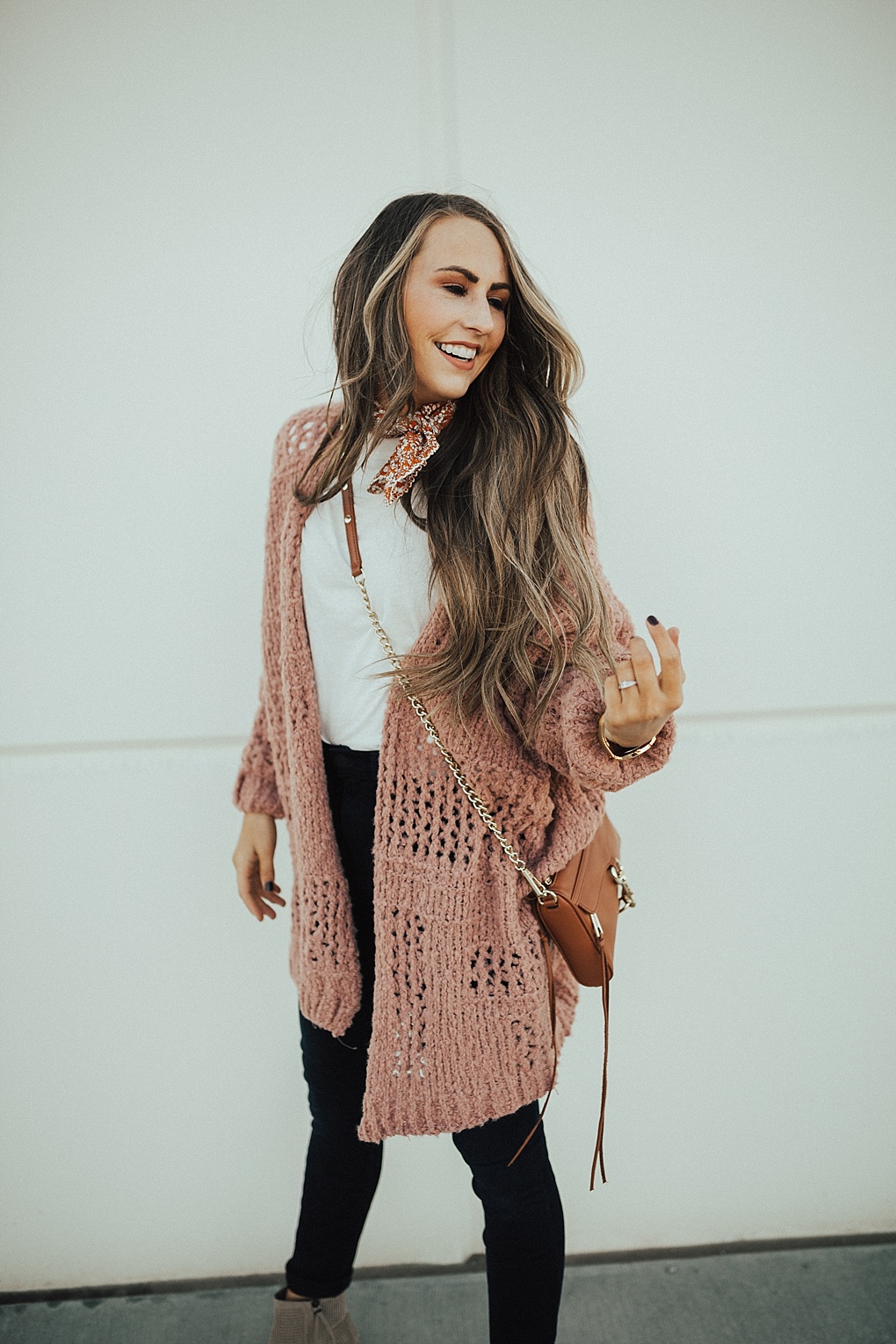 Layering Tips with a Blush Cardigan by Utah fashion blogger Dani Marie