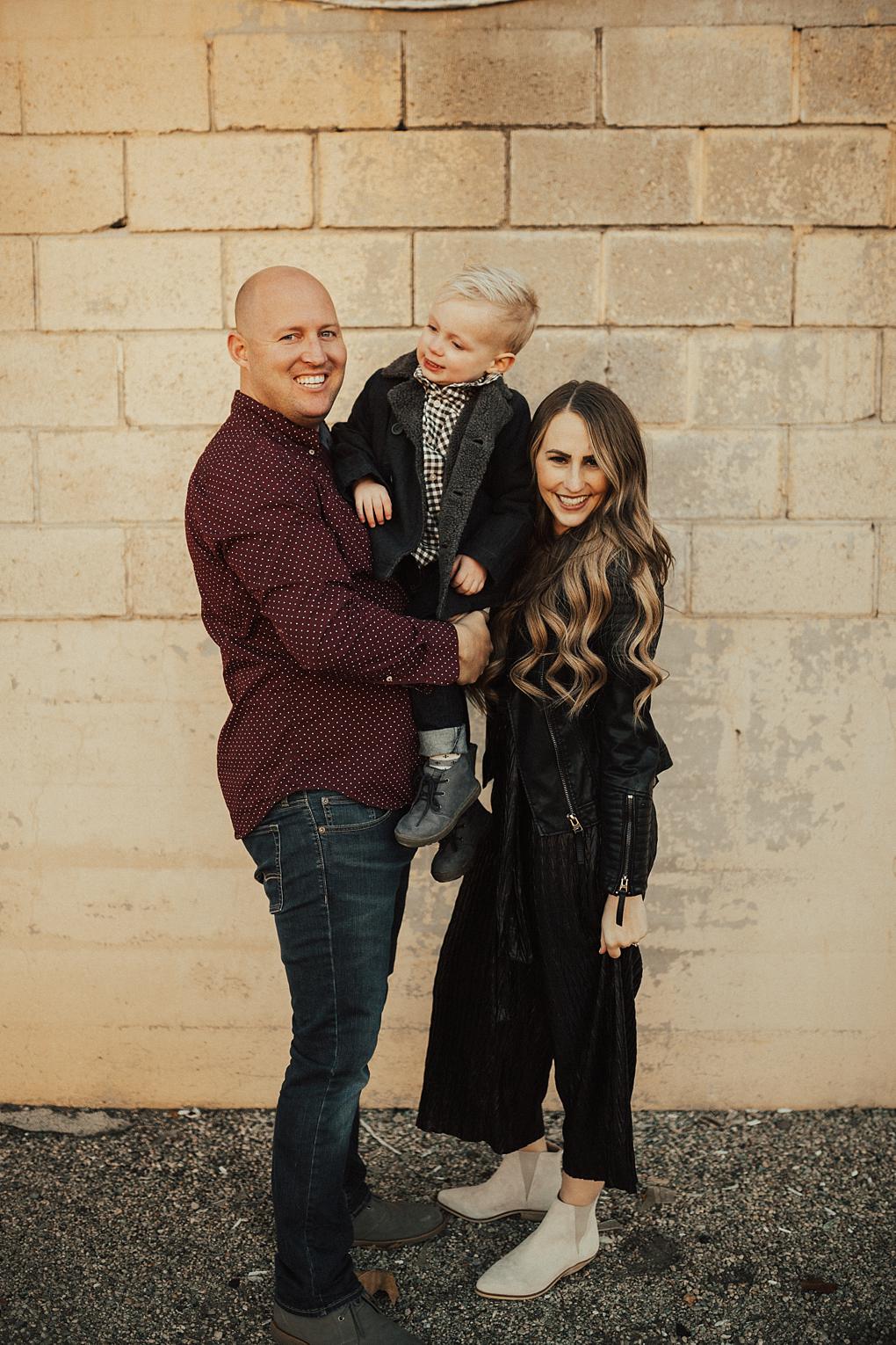 Making the Holidays Family Centered & Our Family Holiday Outfits by Utah fashion blogger Dani Marie